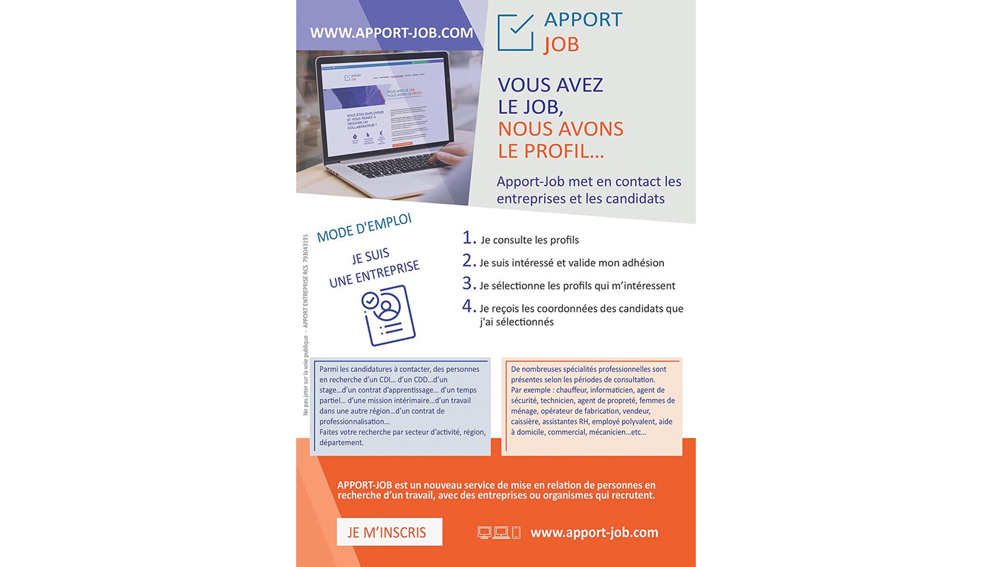 APPORT JOB